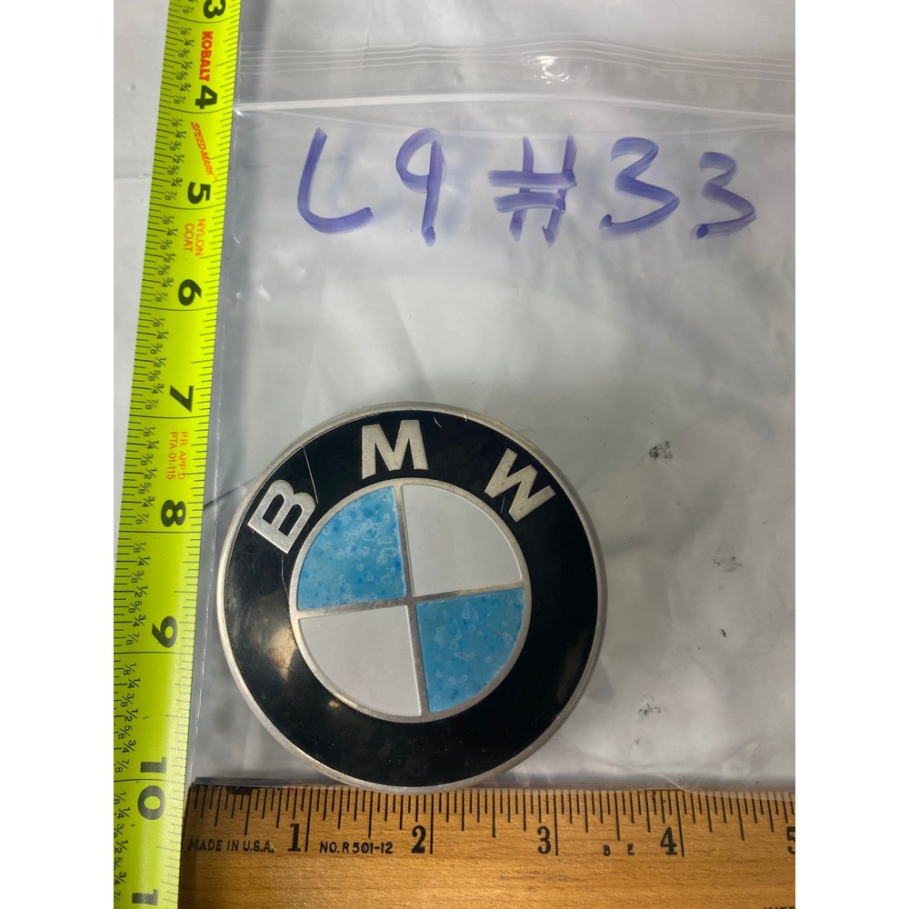 BMW OEM Exterior Emblem / Roundel (Hood or Trunk‎ Badge)